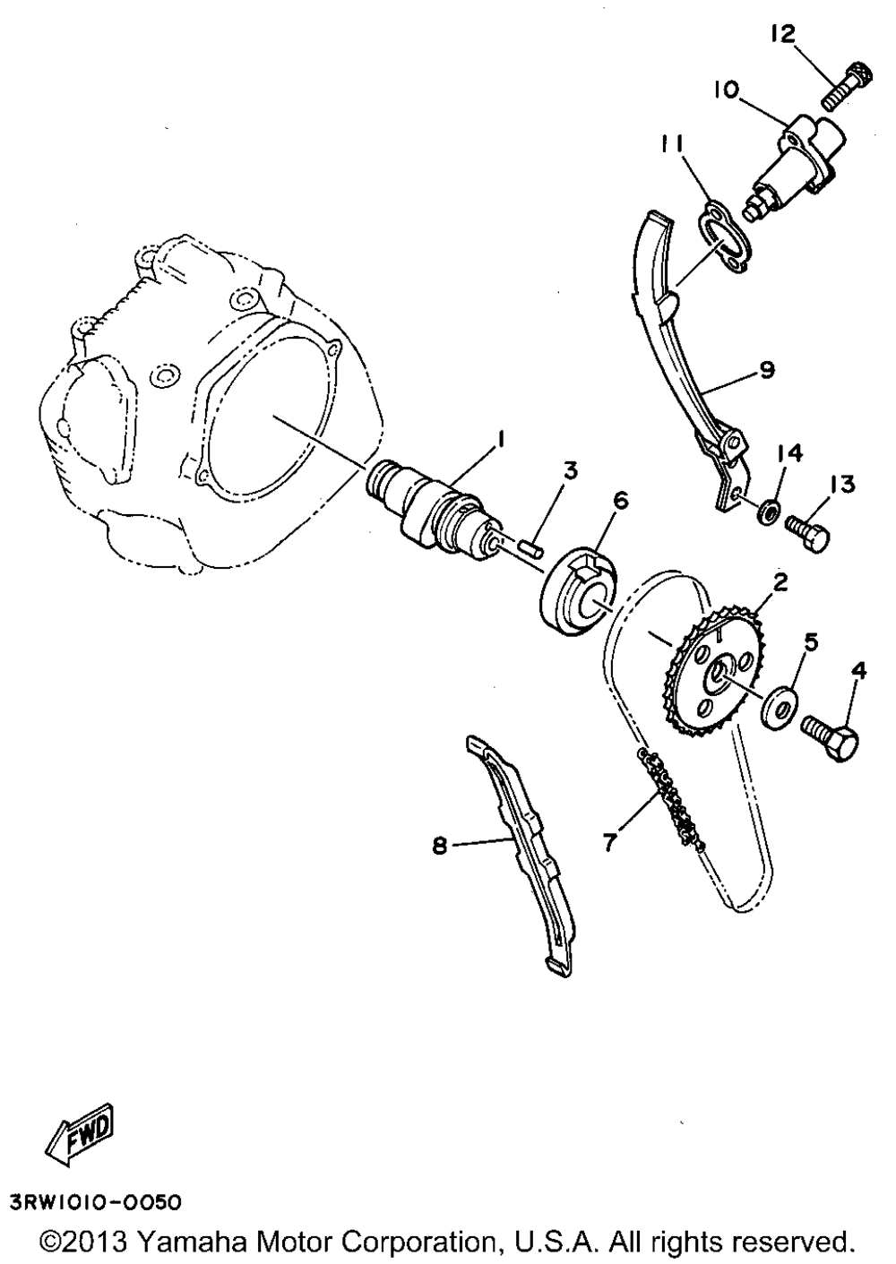 Camshaft chain