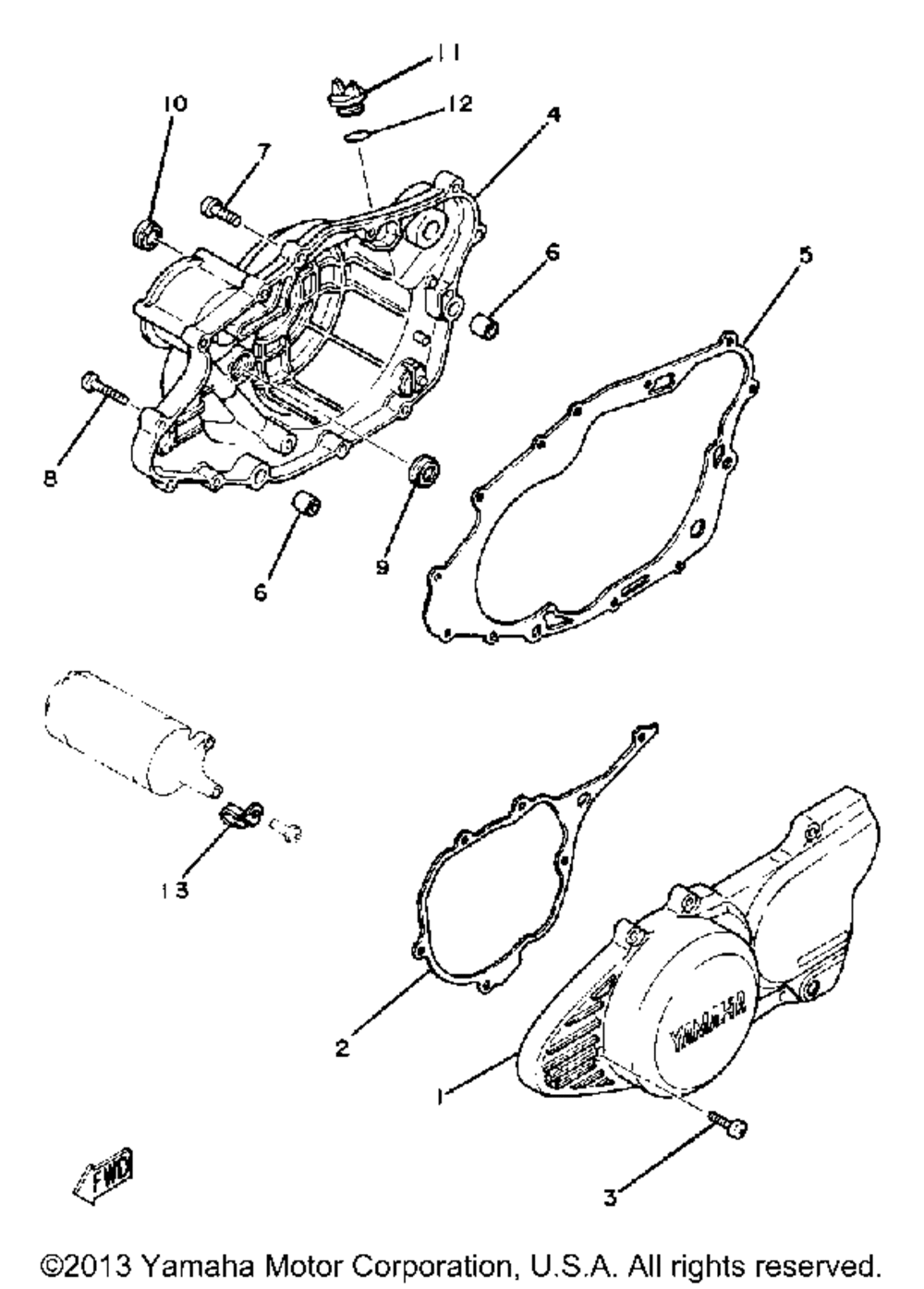 Crankcase cover