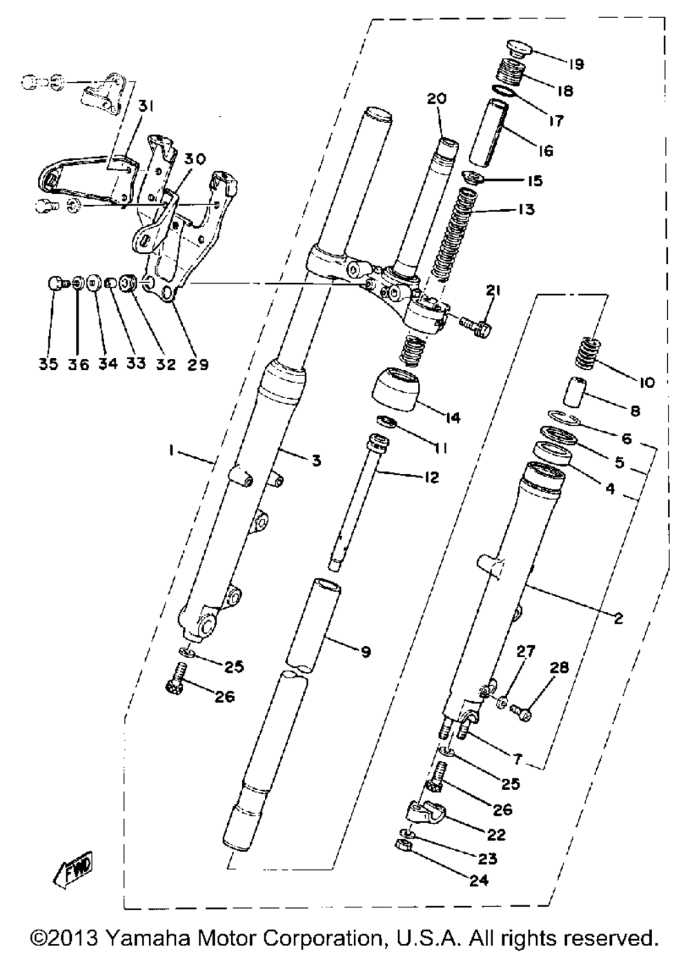 Front fork