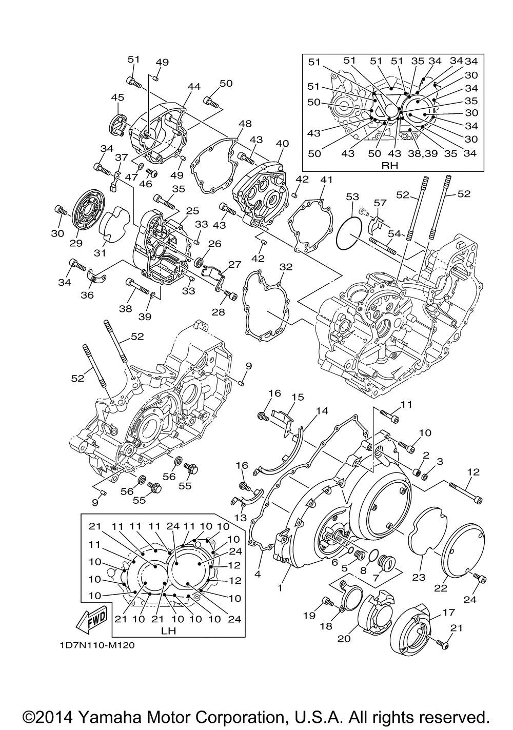 Crankcase cover 1