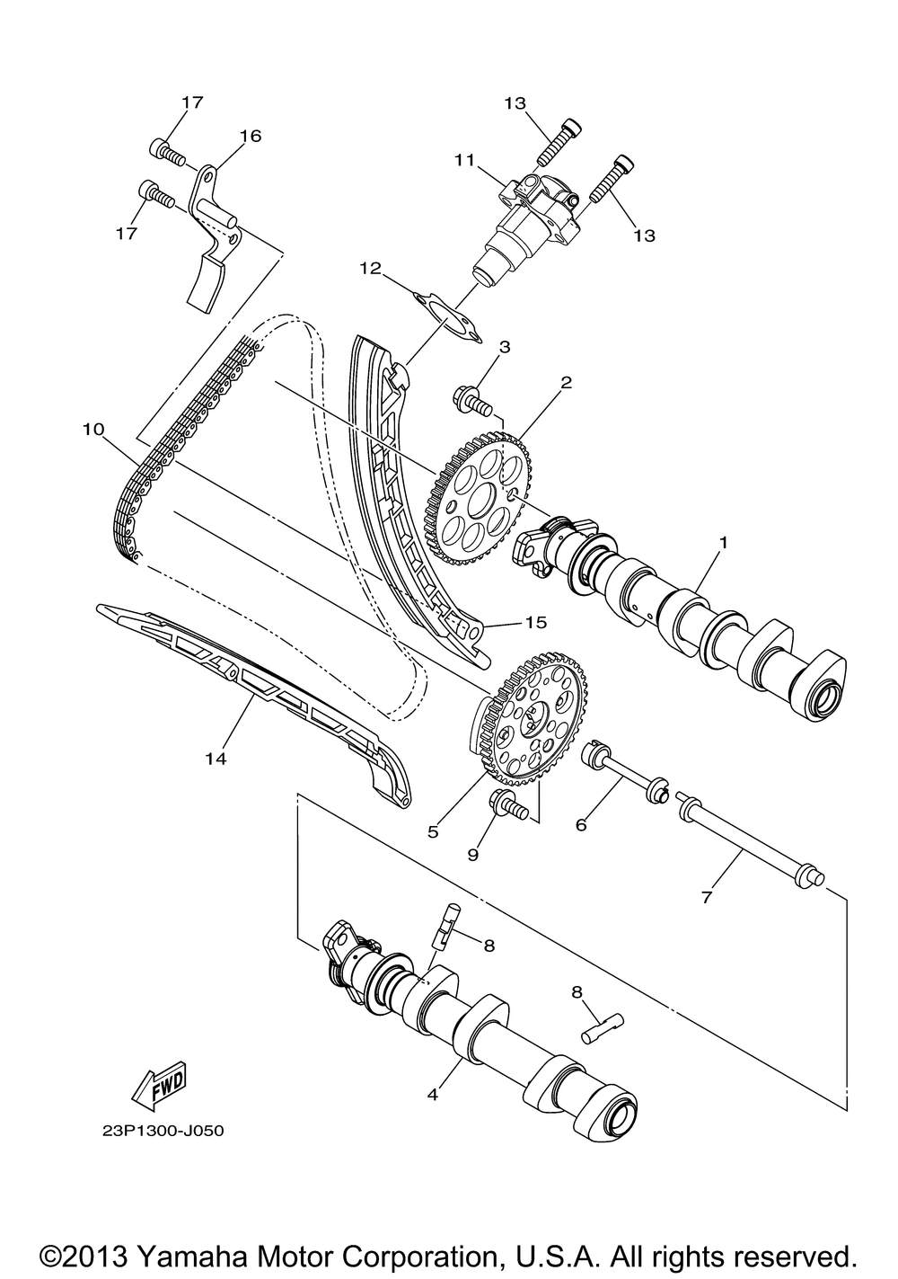 Camshaft chain