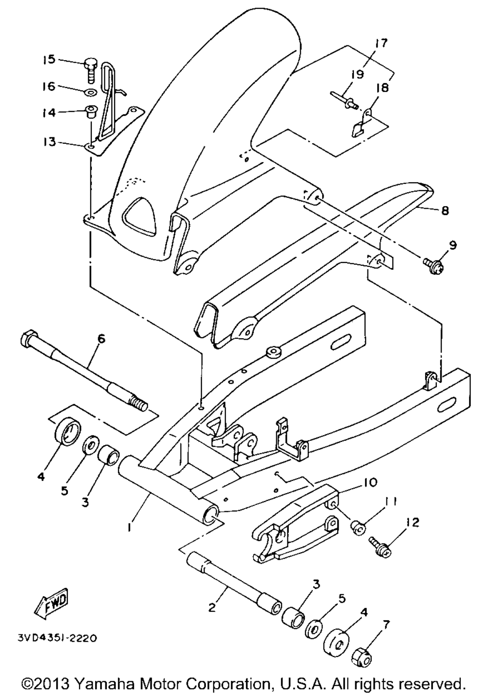 Swing arm