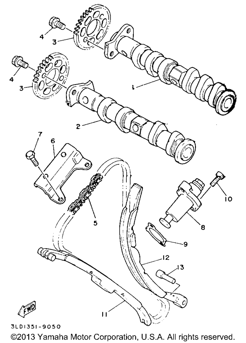 Camshaft chain