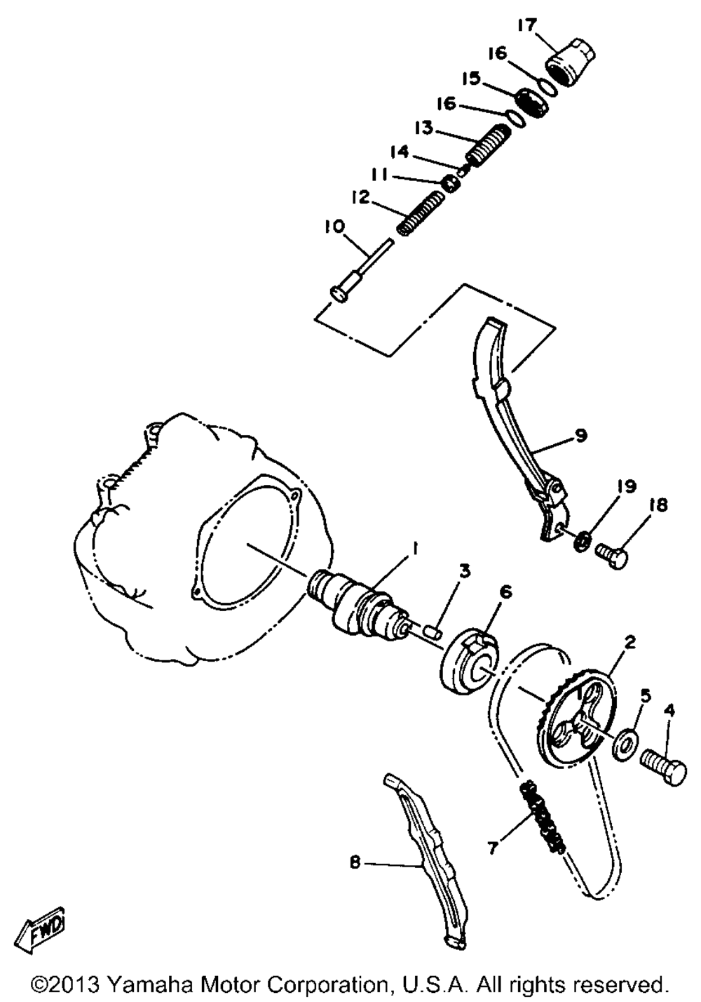 Camshaft chain