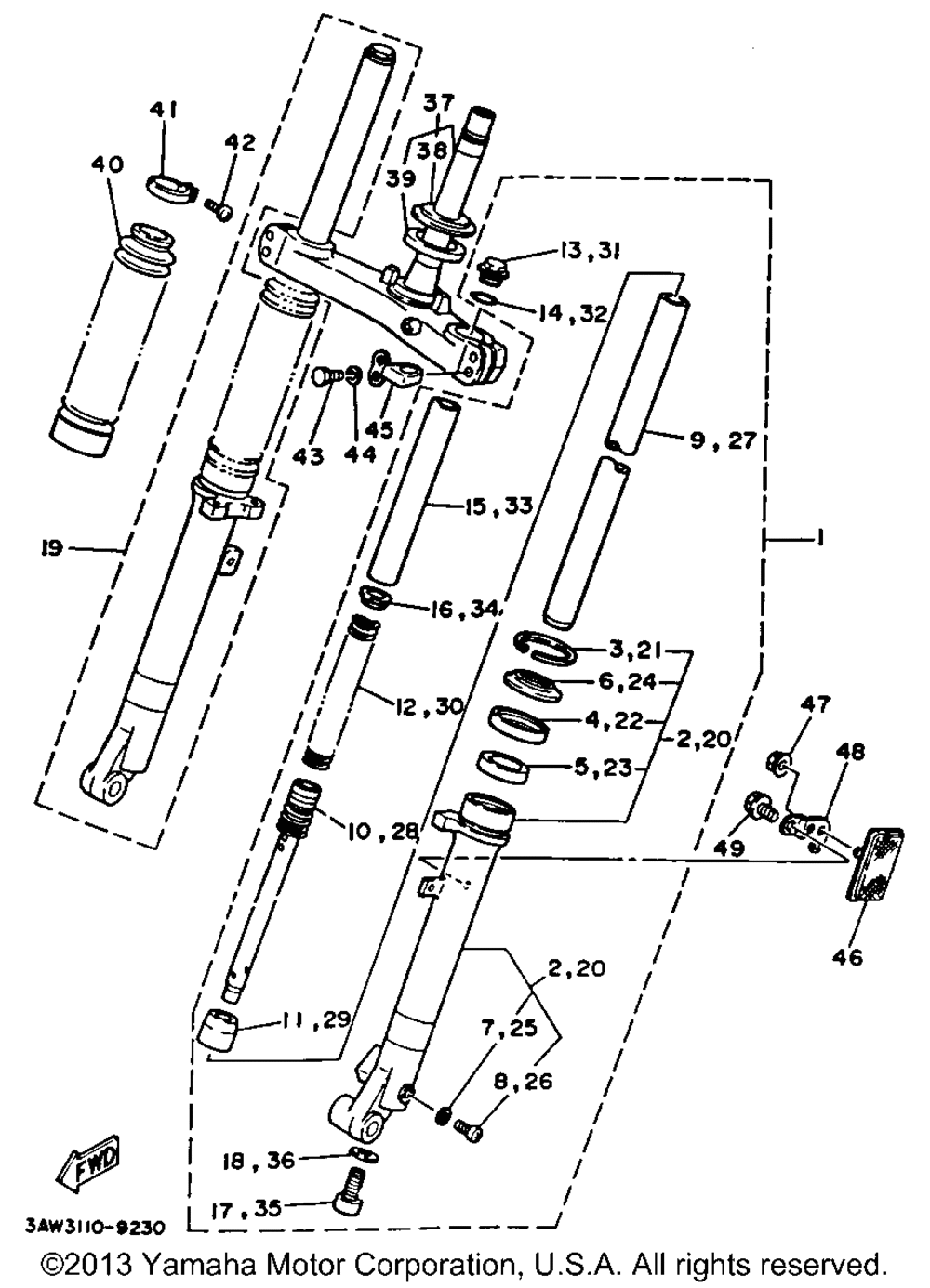 Front fork