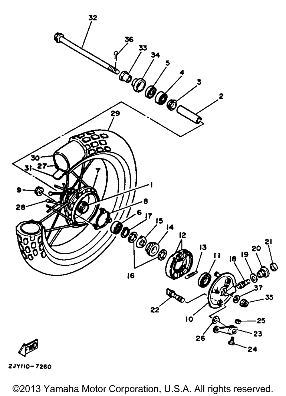 Front wheel