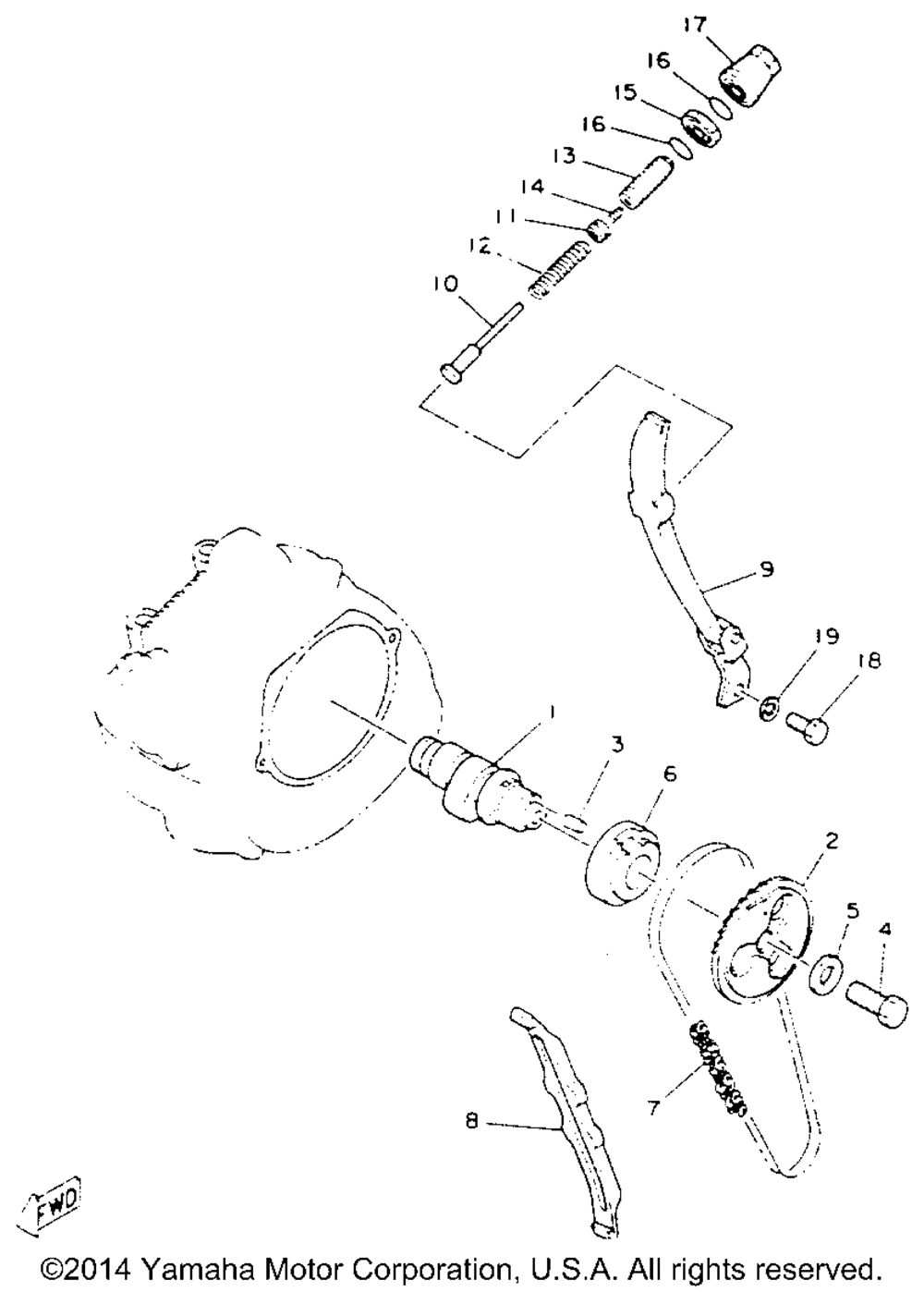 Camshaft chain