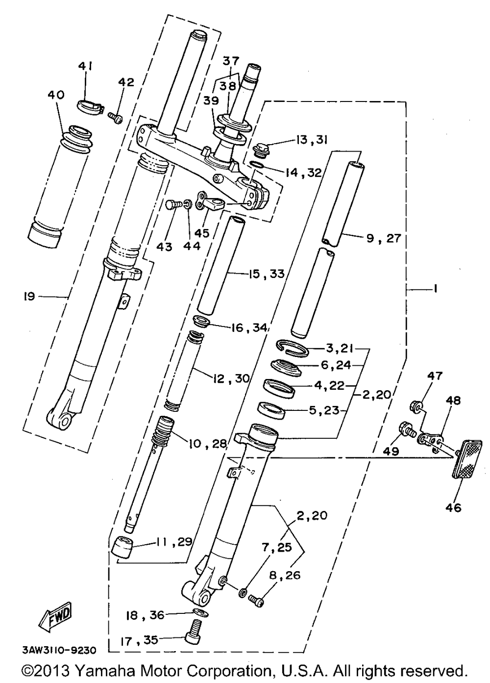 Front fork