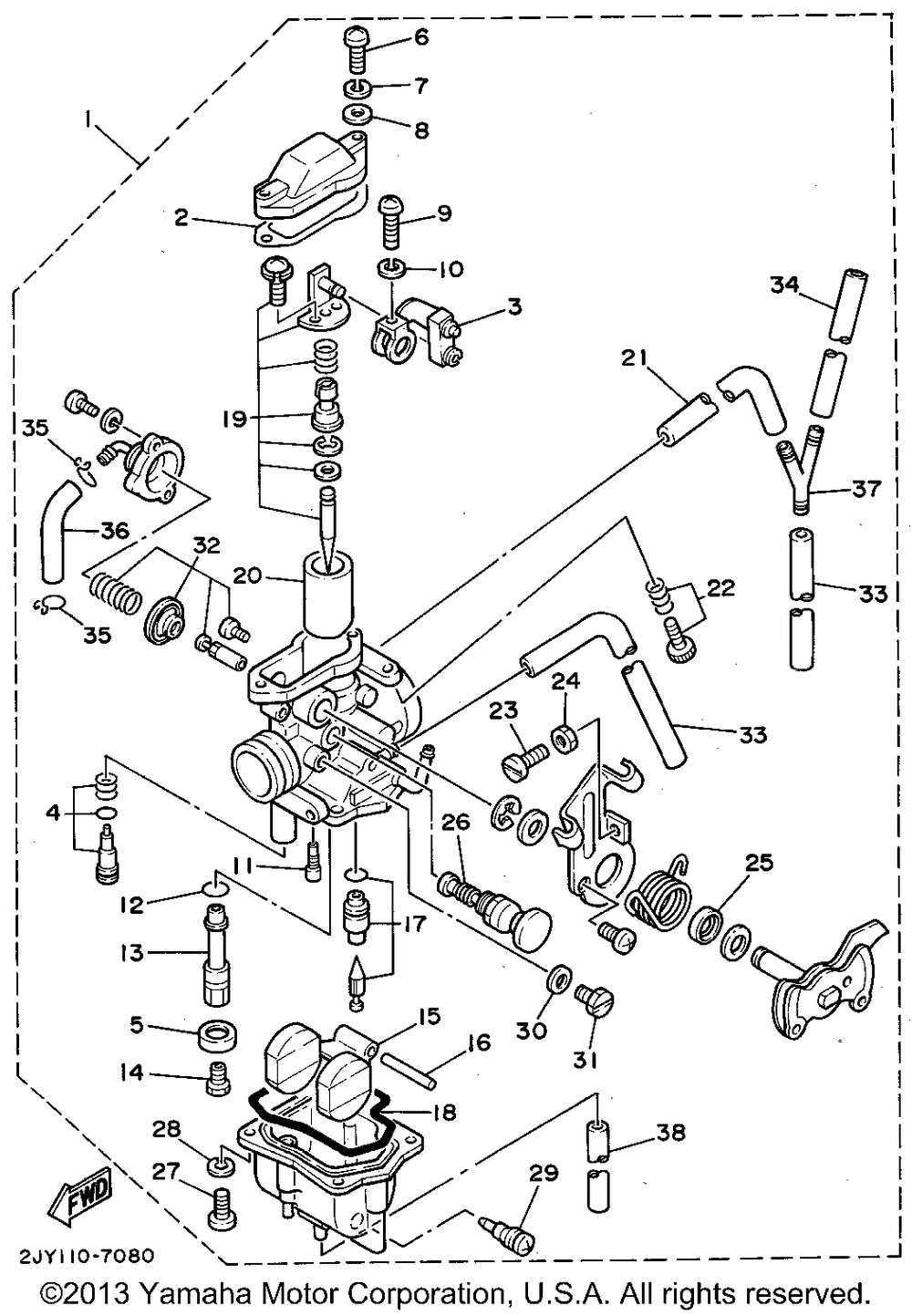 Carburetor california only