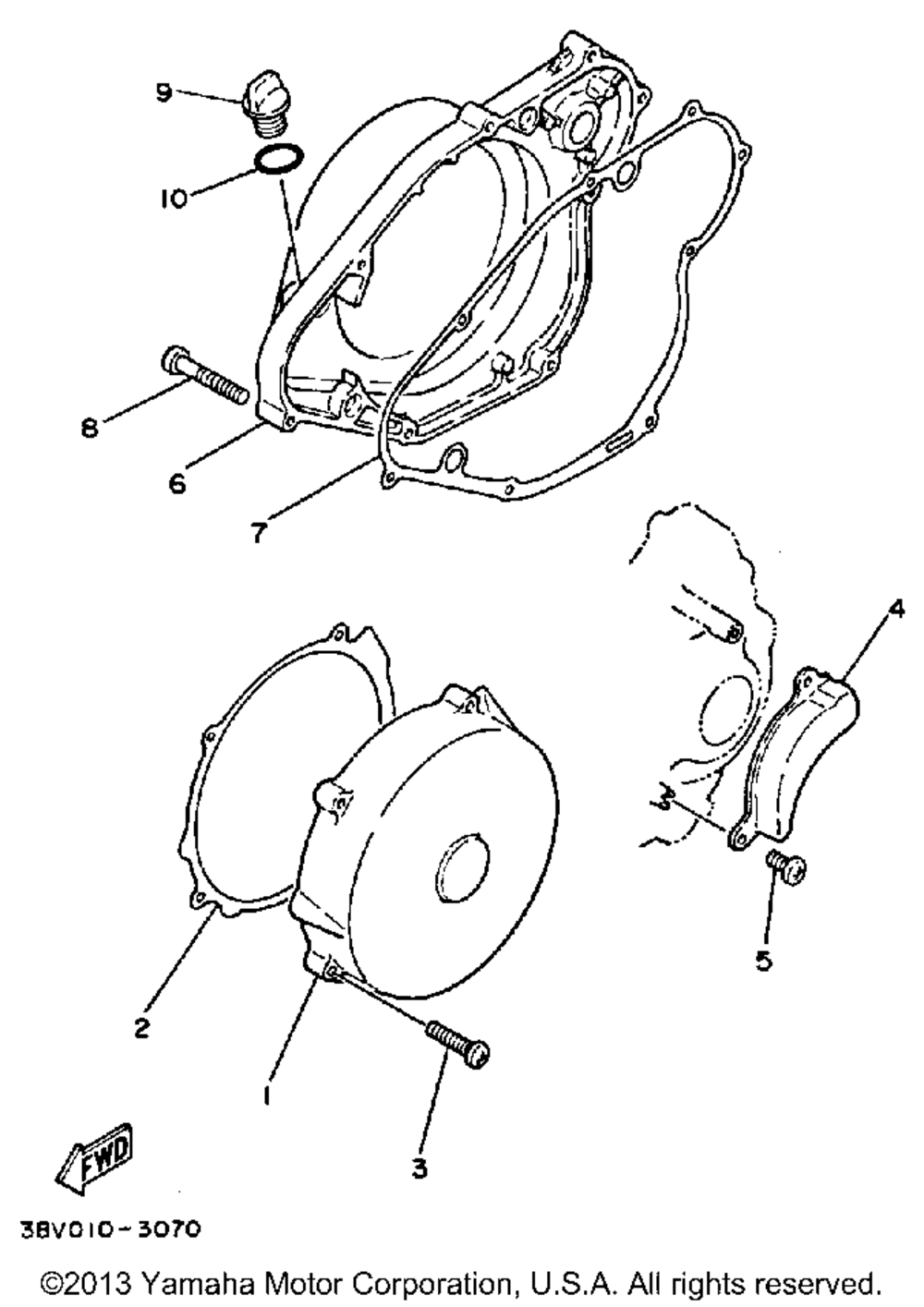 Crankcase cover