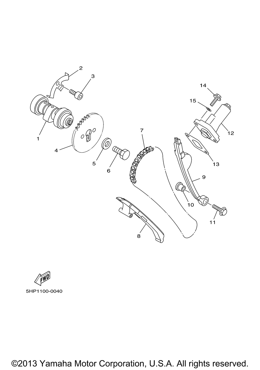 Camshaft chain