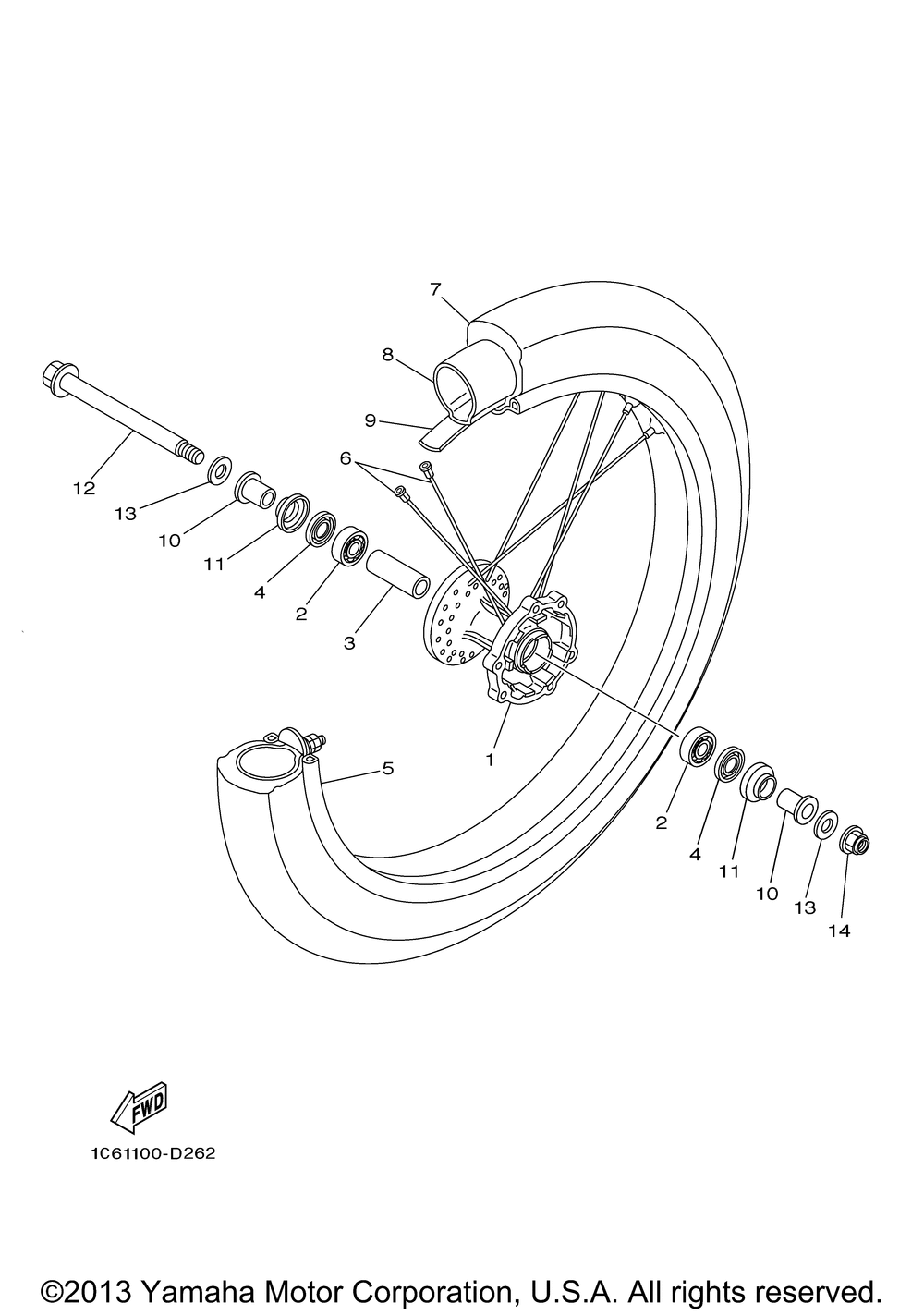 Front wheel