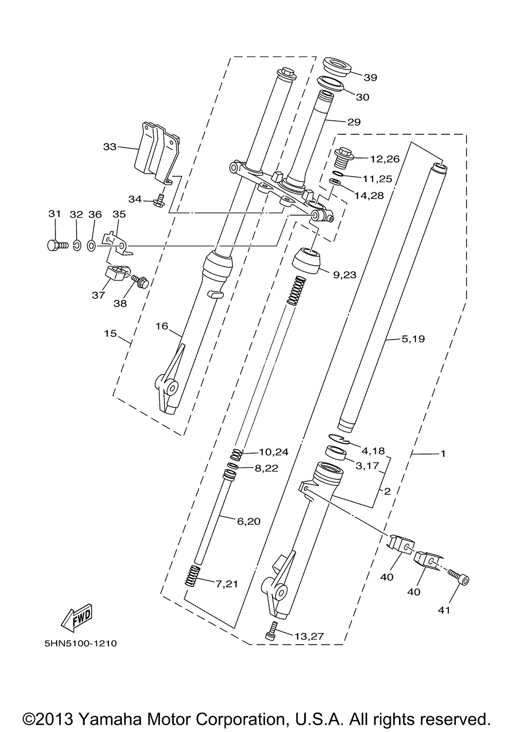 Front fork