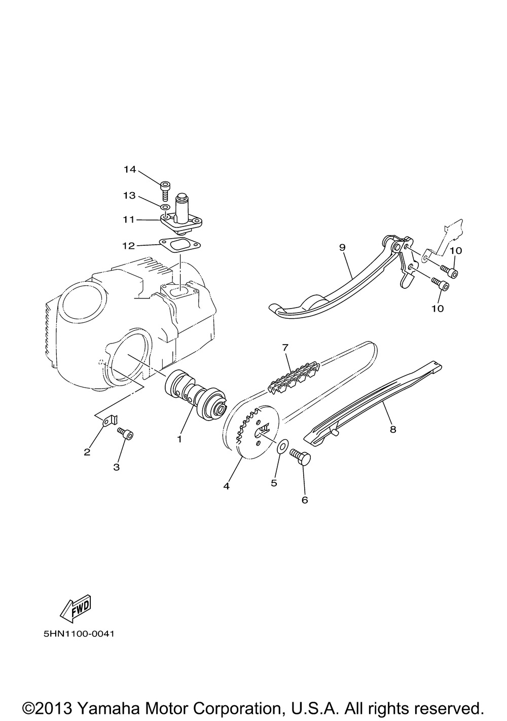 Camshaft chain