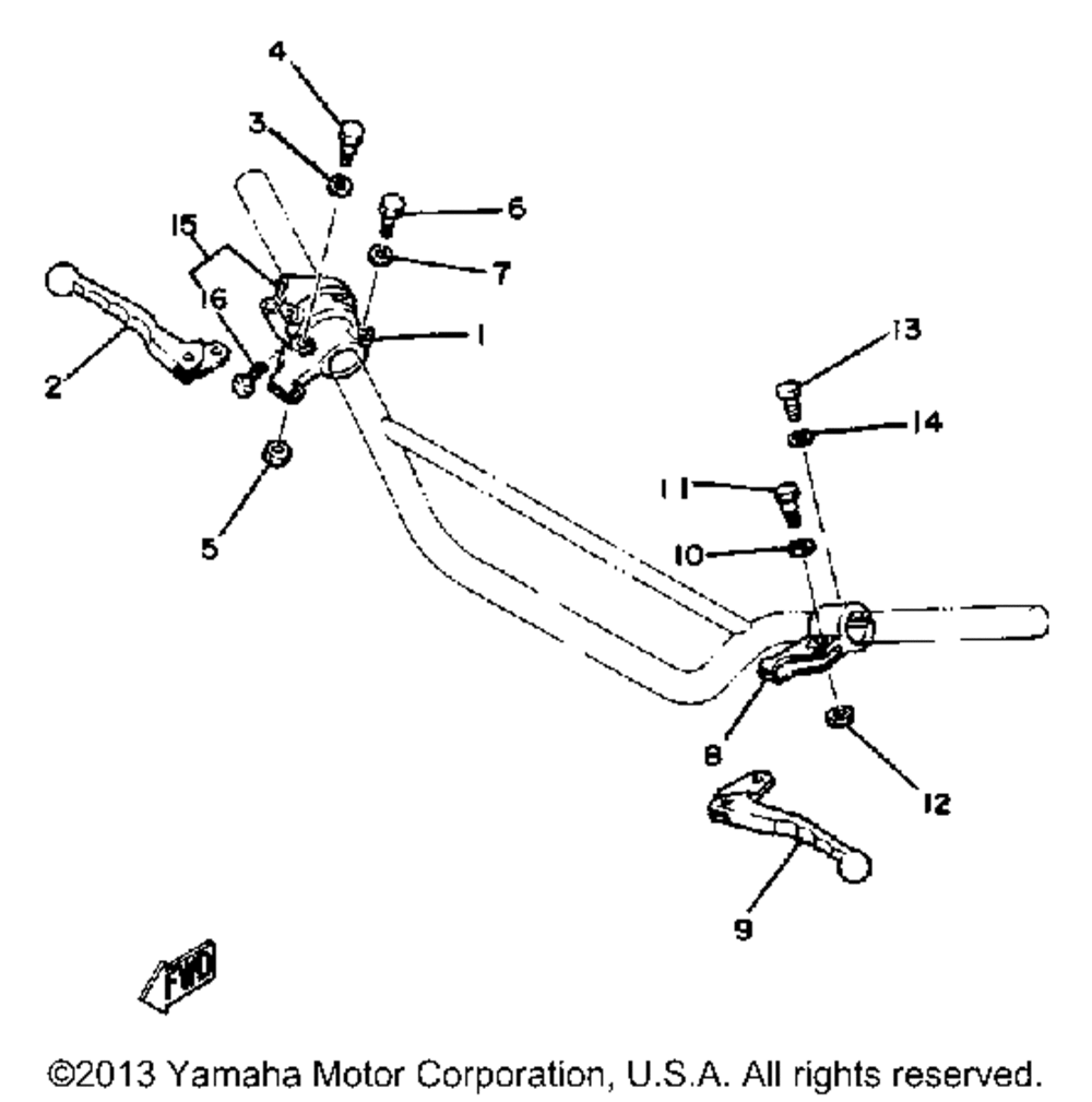 Handle switch-lever