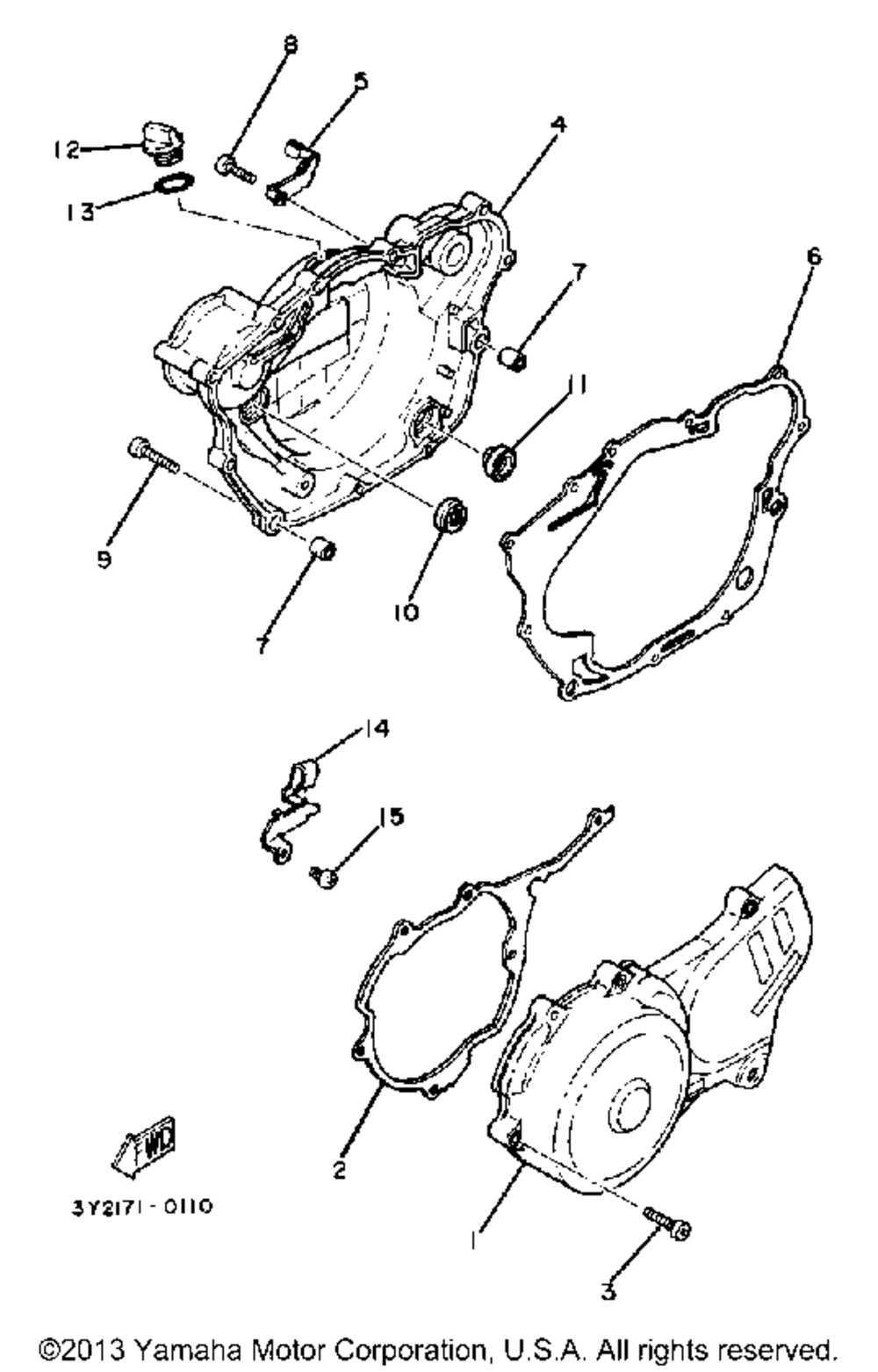 Crankcase cover