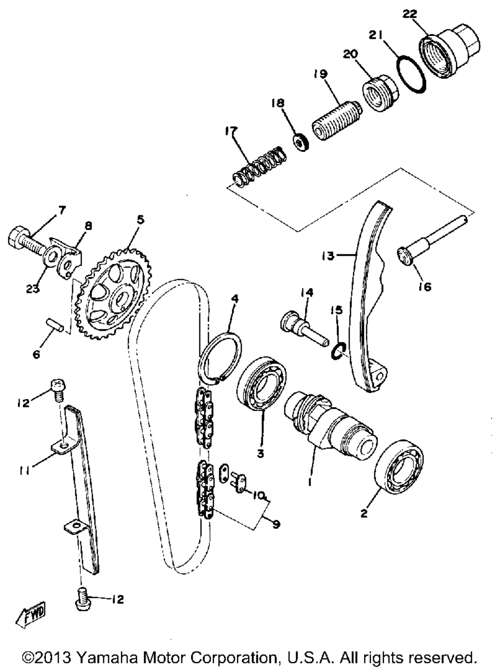 Camshaft chain