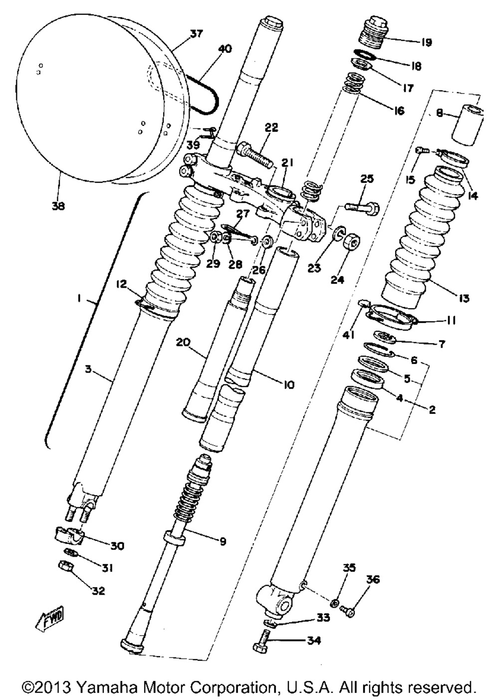 Front fork