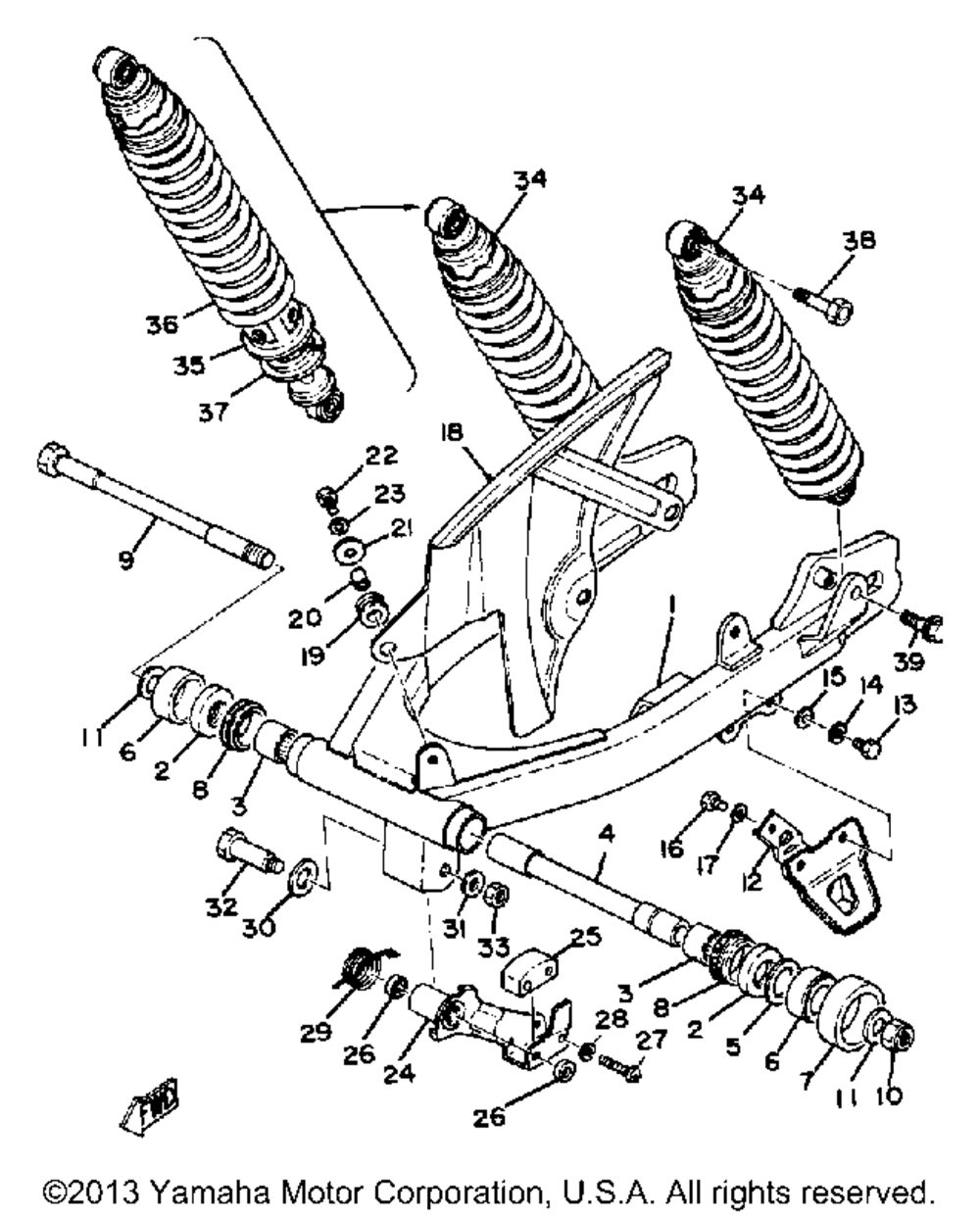 Rear arm - suspension