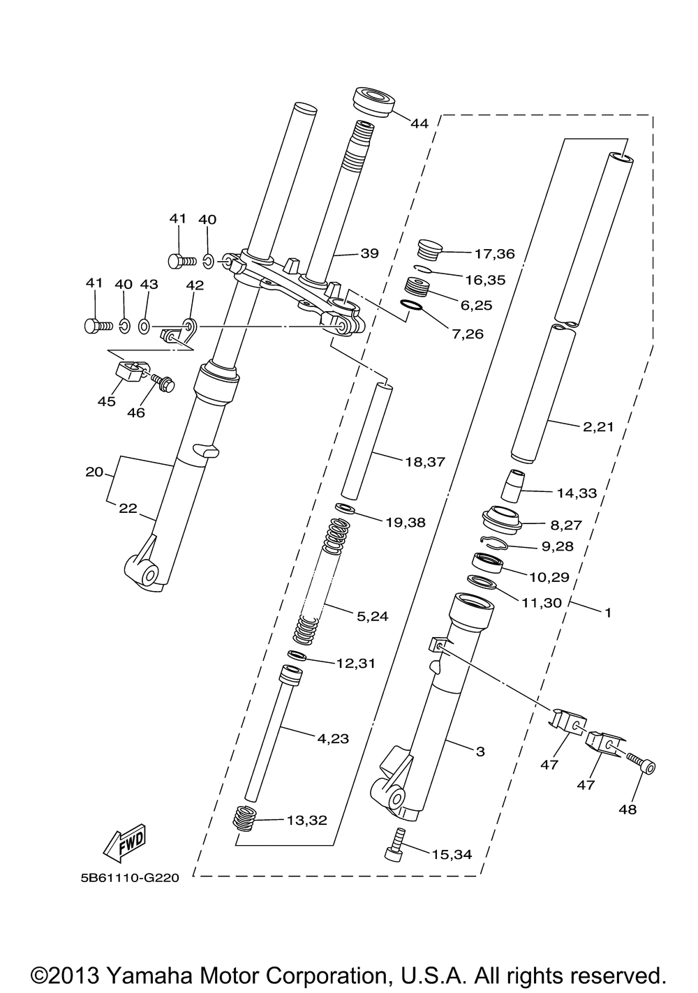 Front fork