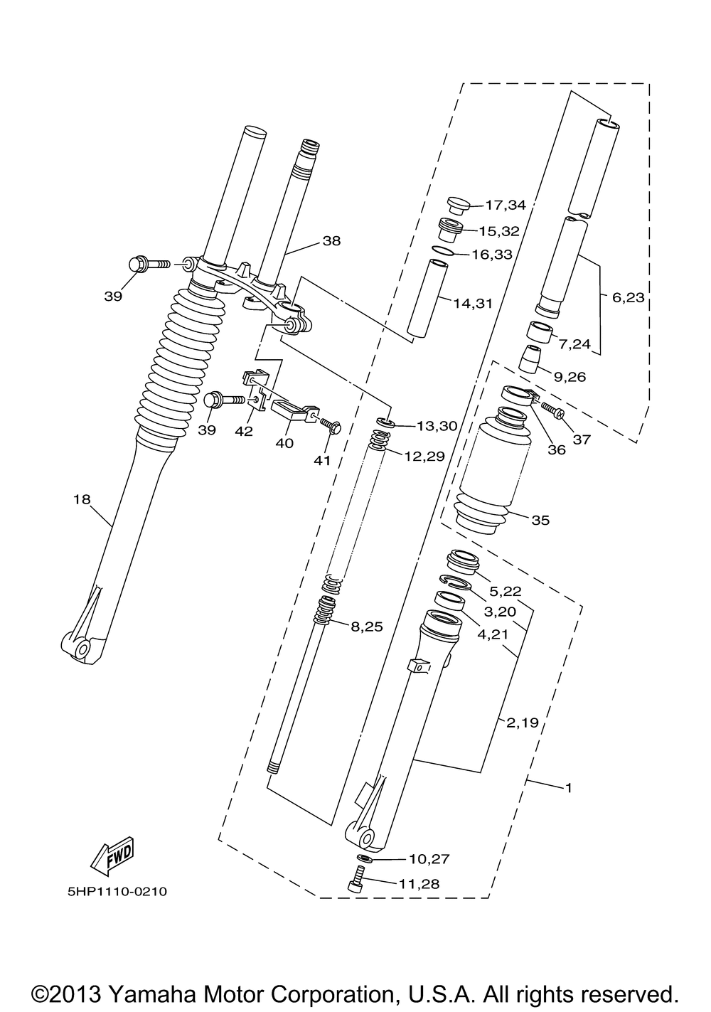 Front fork