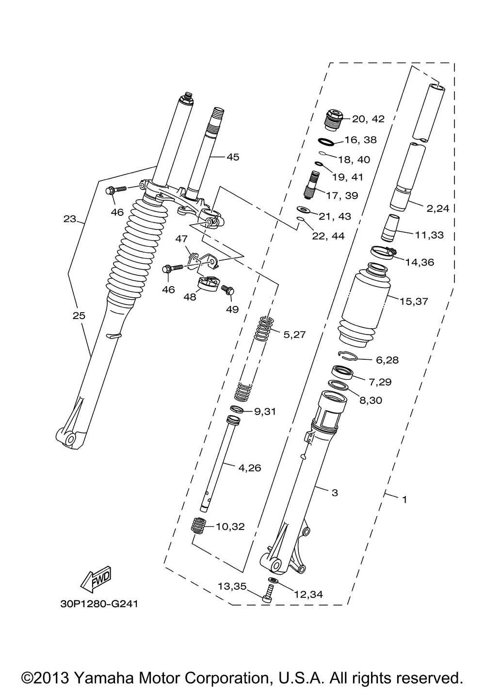 Front fork