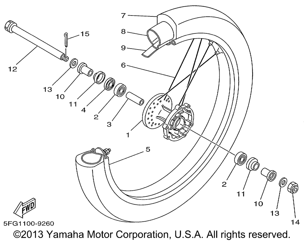 Front wheel