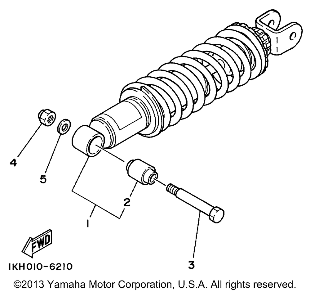 Rear suspension