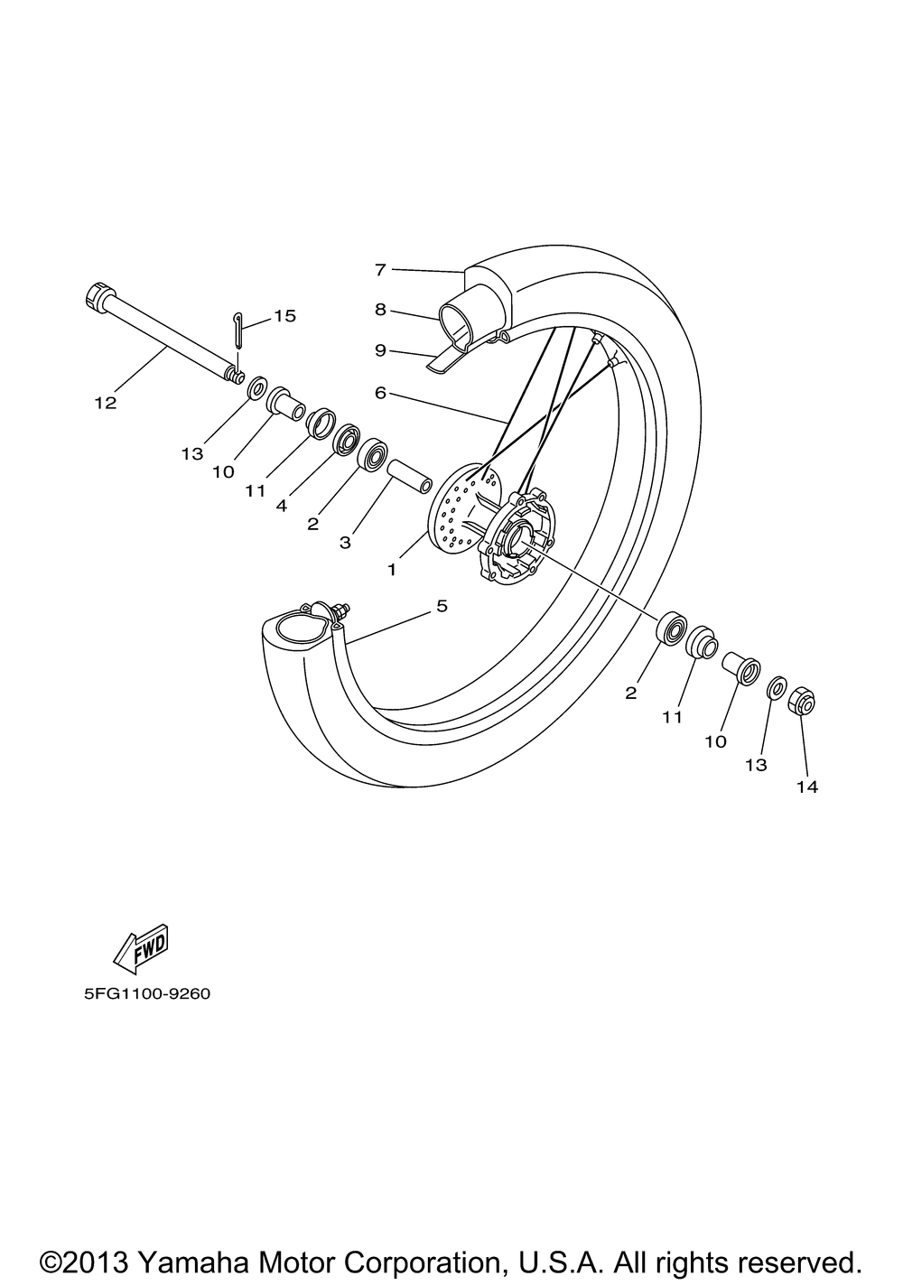 Front wheel