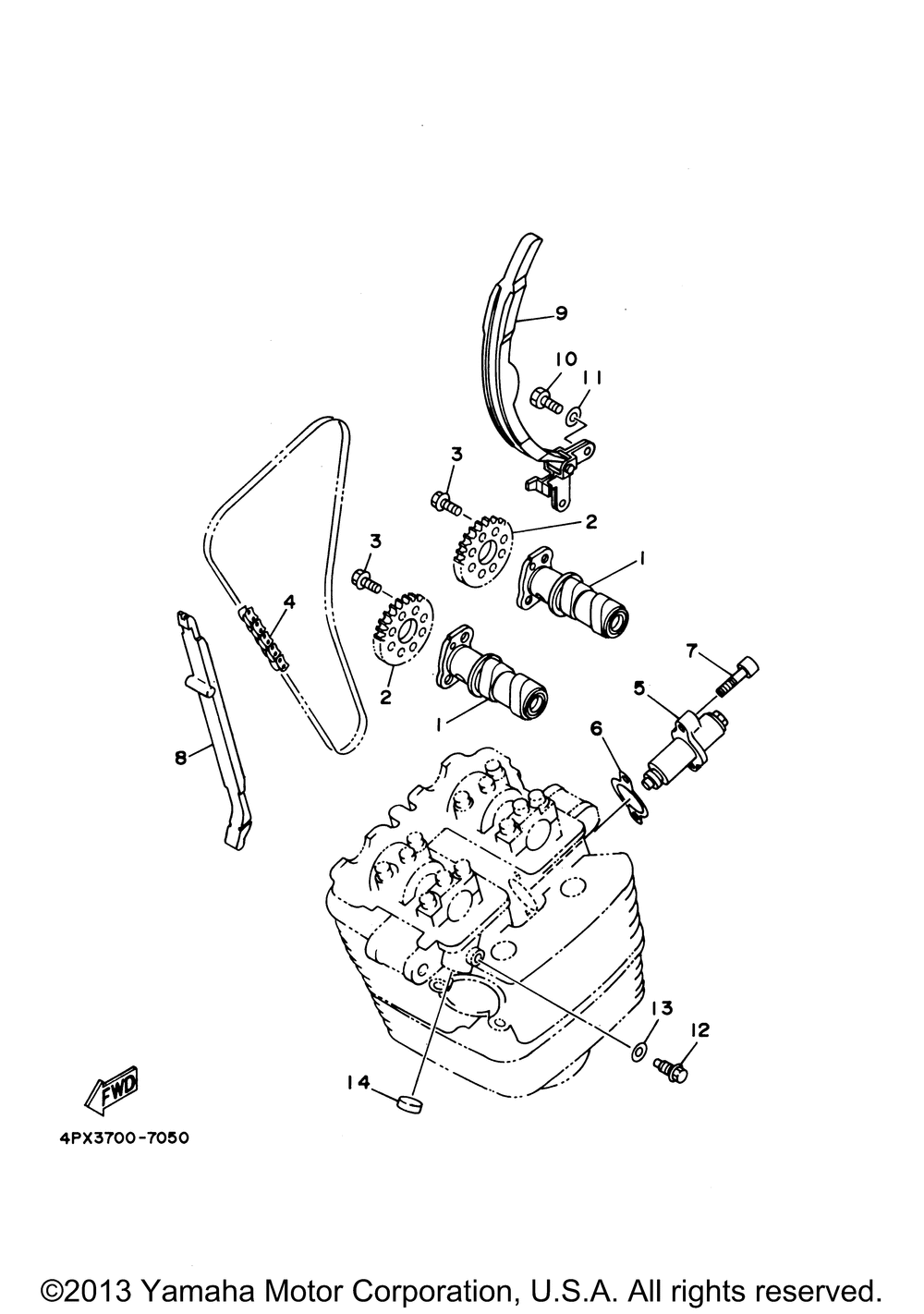 Camshaft chain