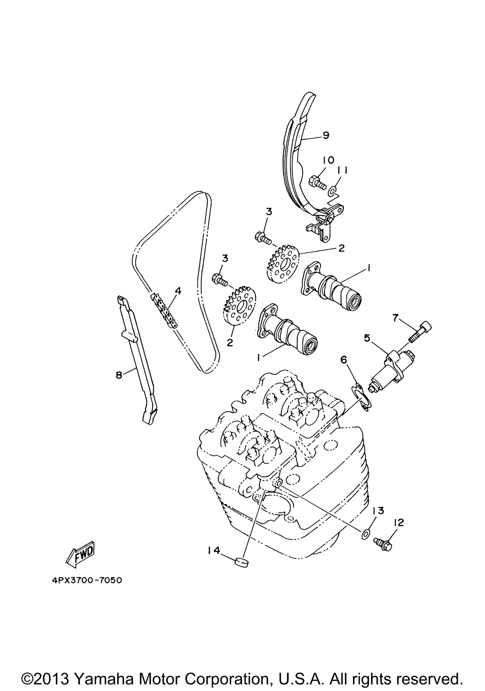 Camshaft chain