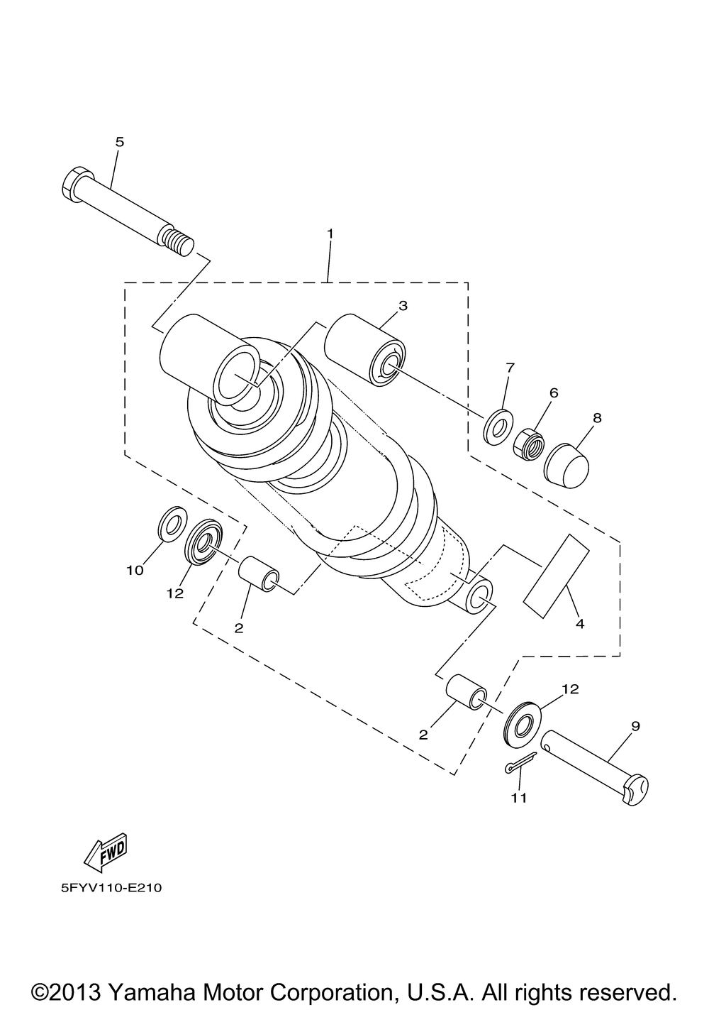 Rear suspension