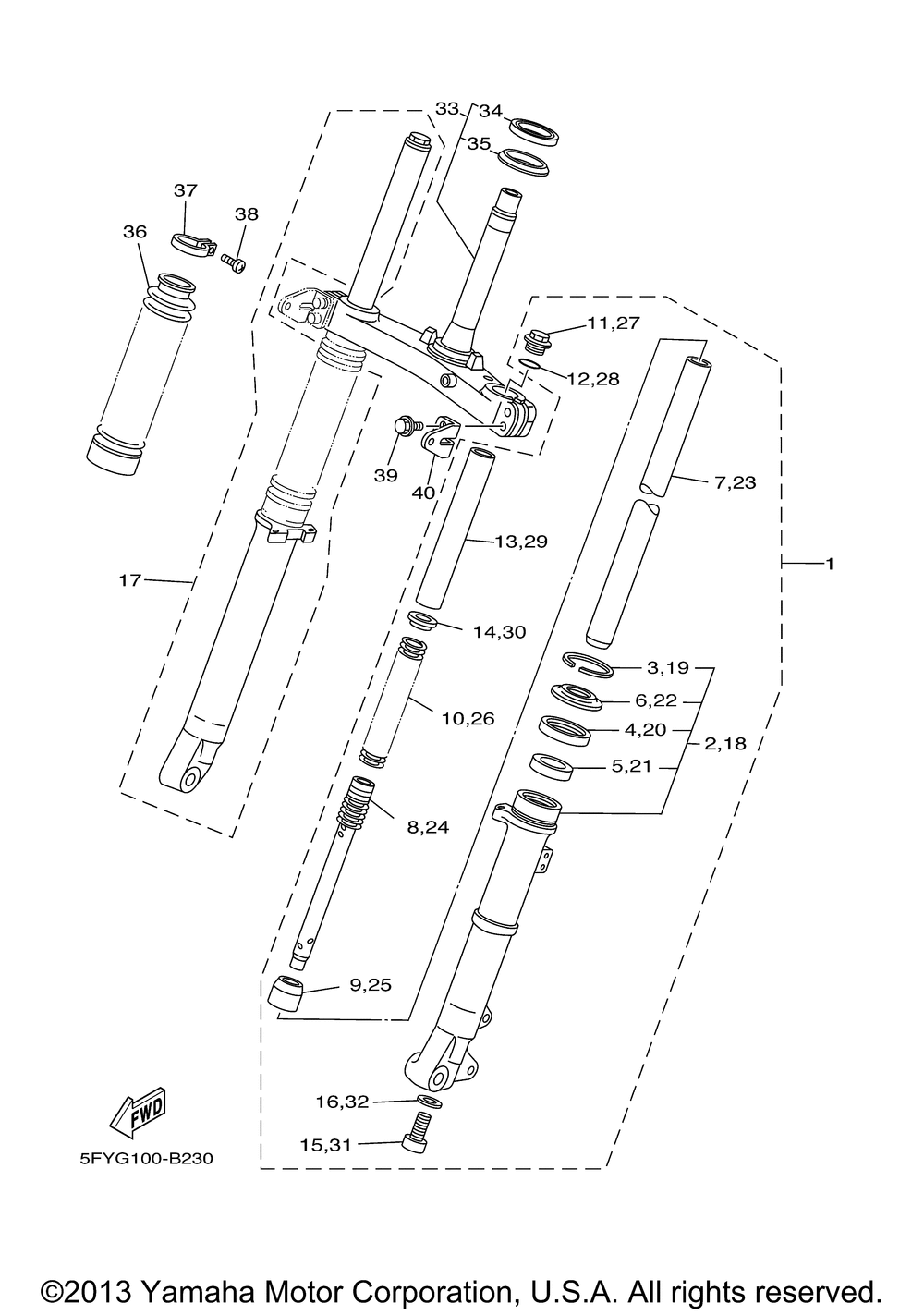 Front fork