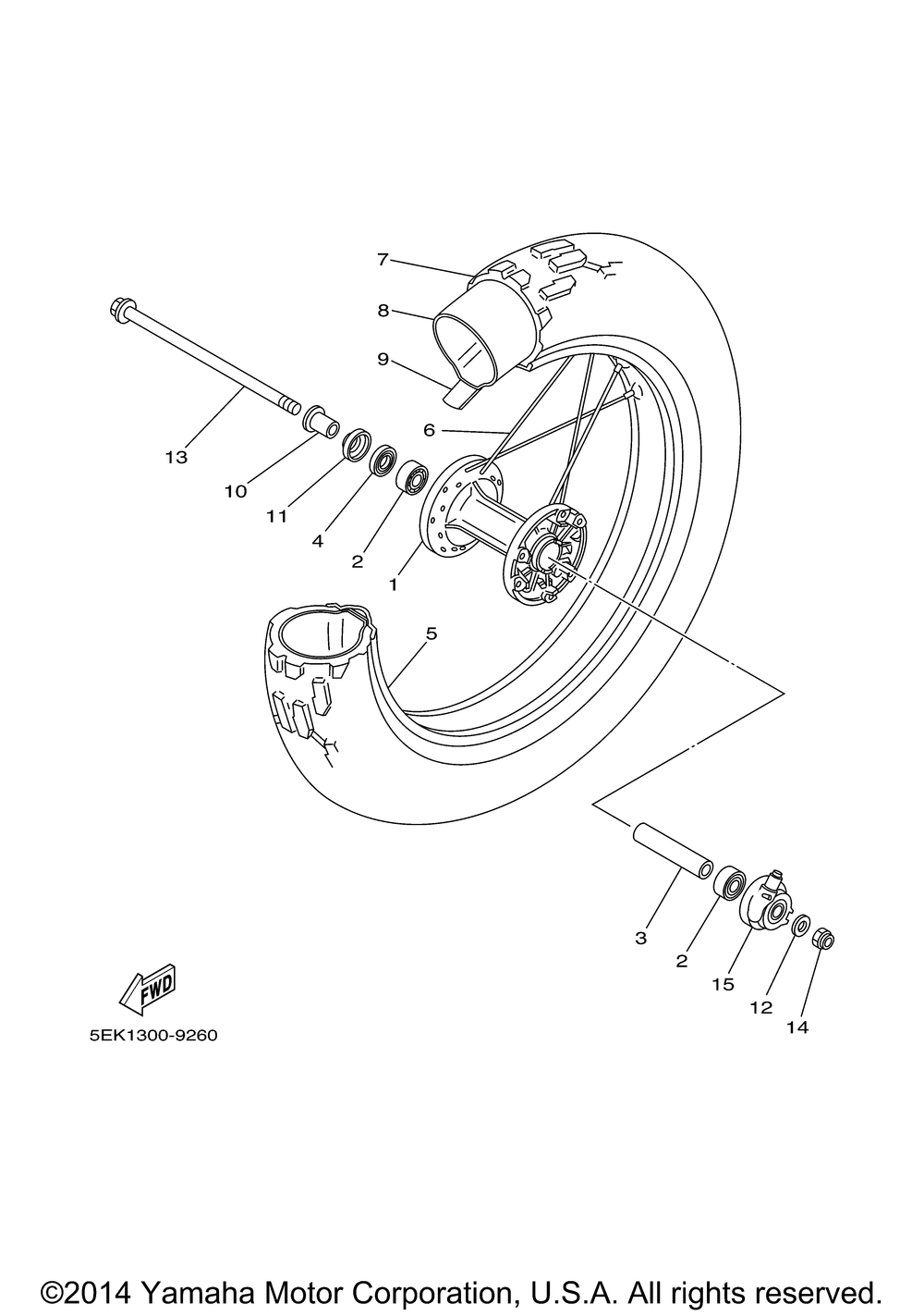 Front wheel