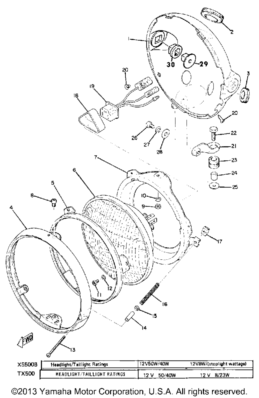 Head lamp