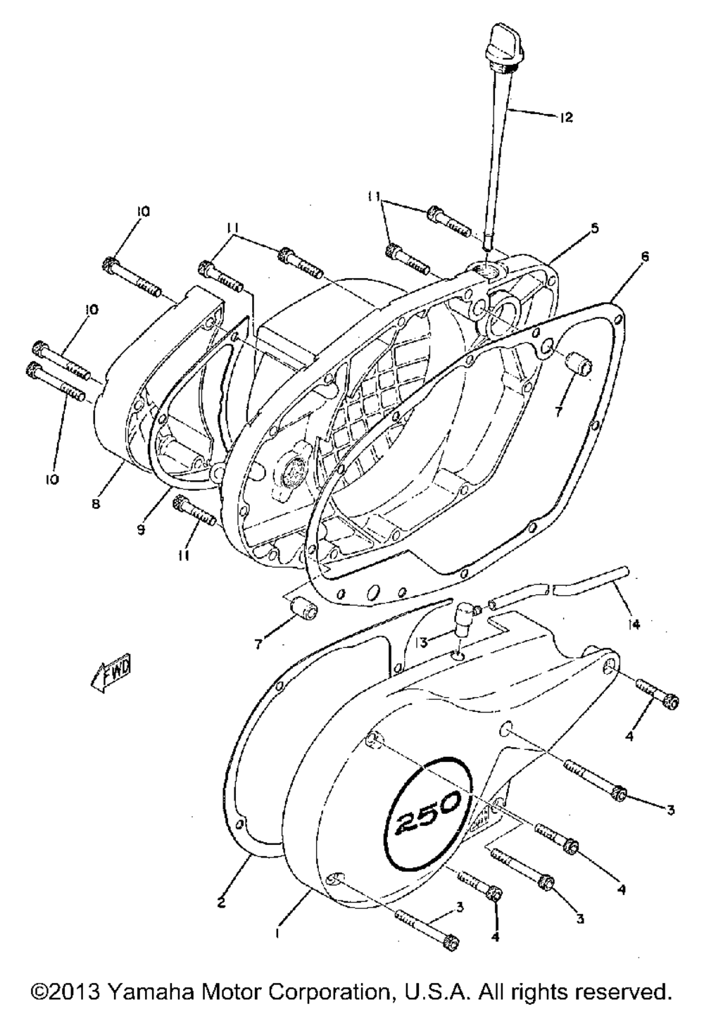 Crankcase cover