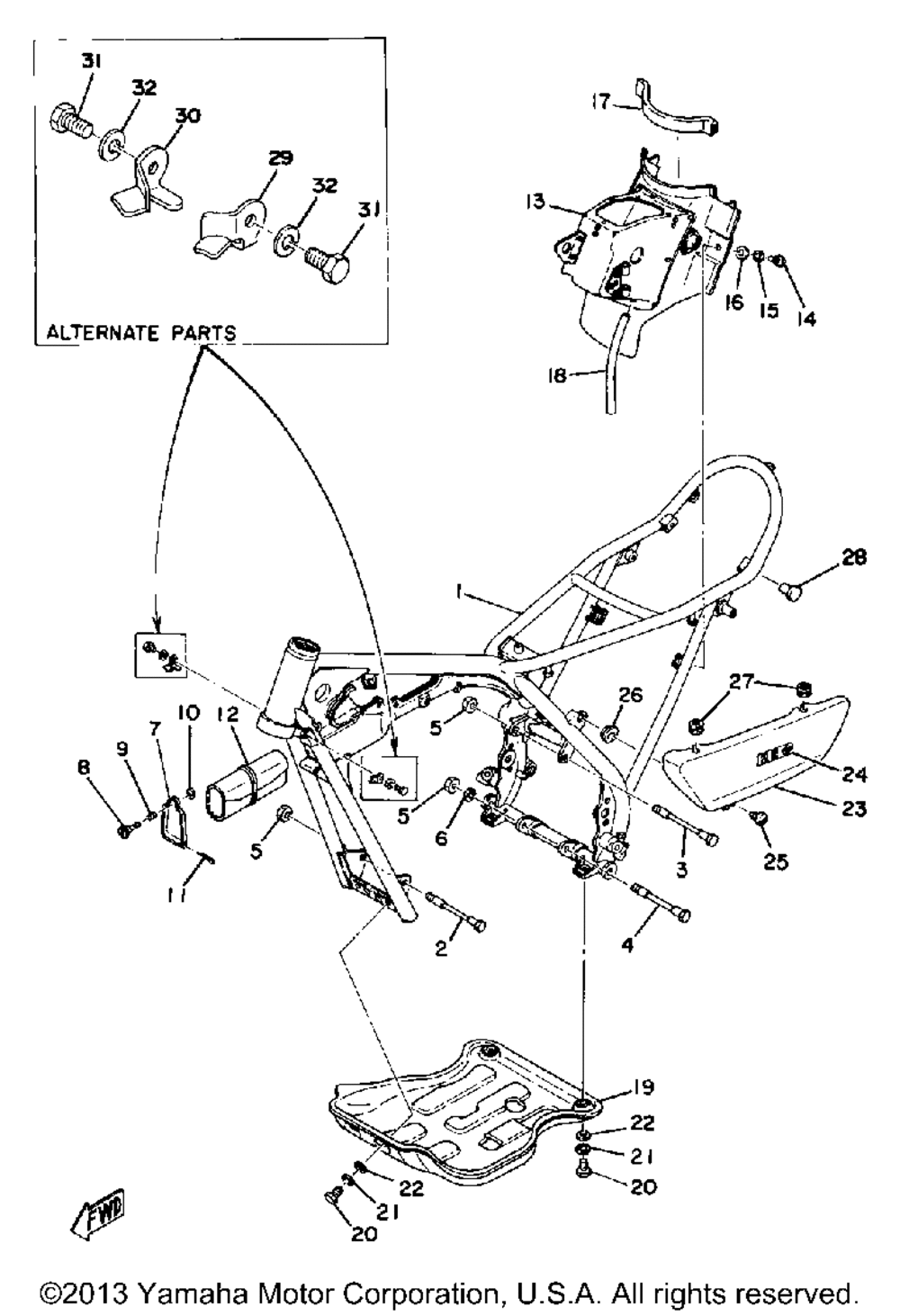 Frame-side cover