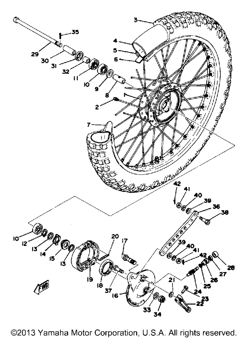 Front wheel