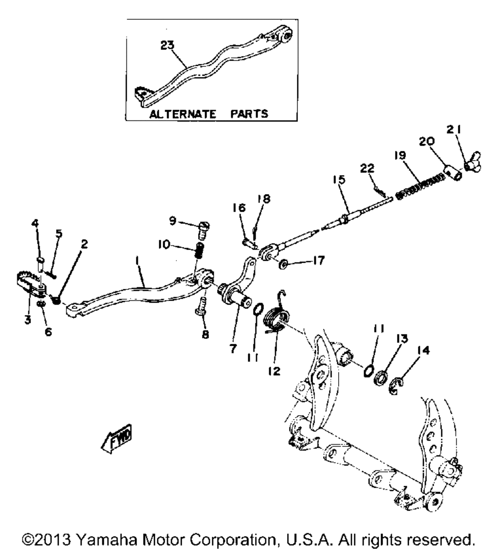 Brake pedal