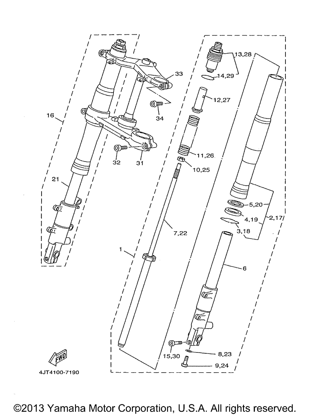 Front fork