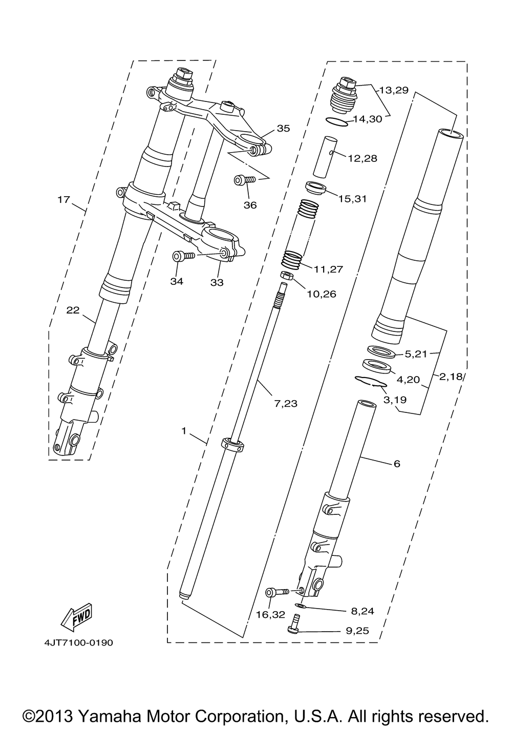 Front fork