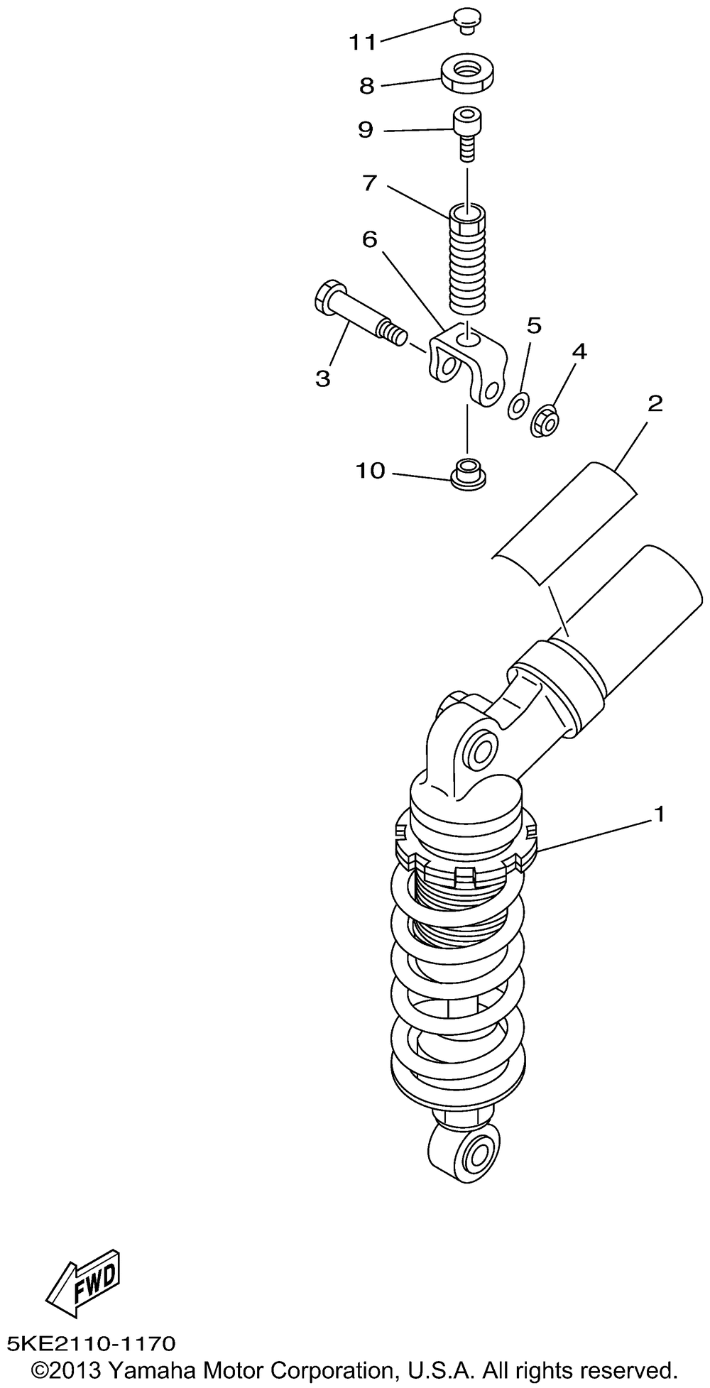 Rear suspension