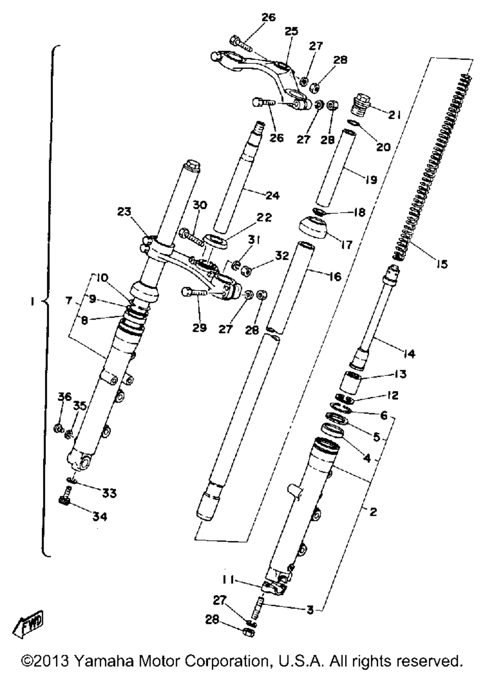 Front fork