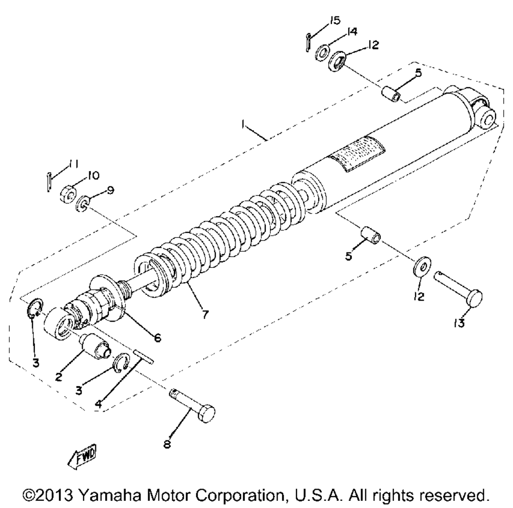 Rear suspension