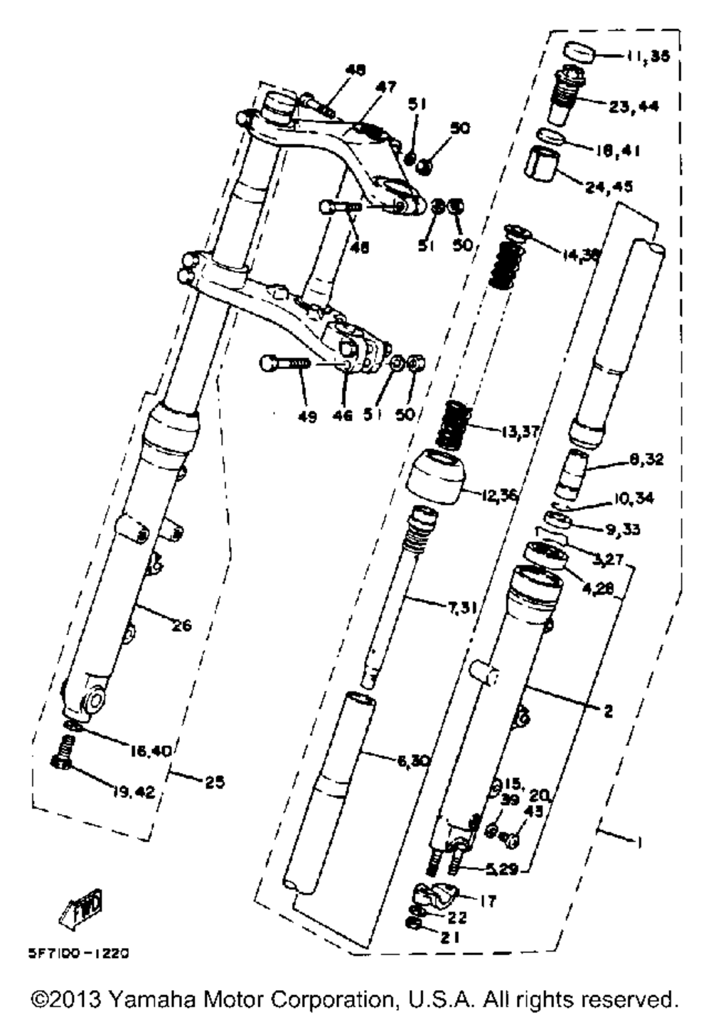 Front fork