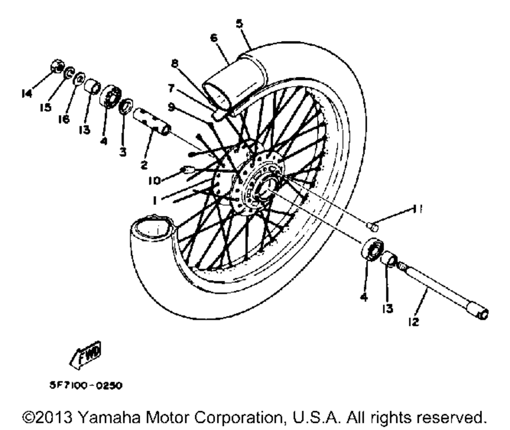 Front wheel