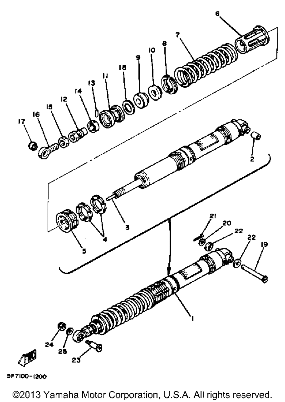 Rear suspension