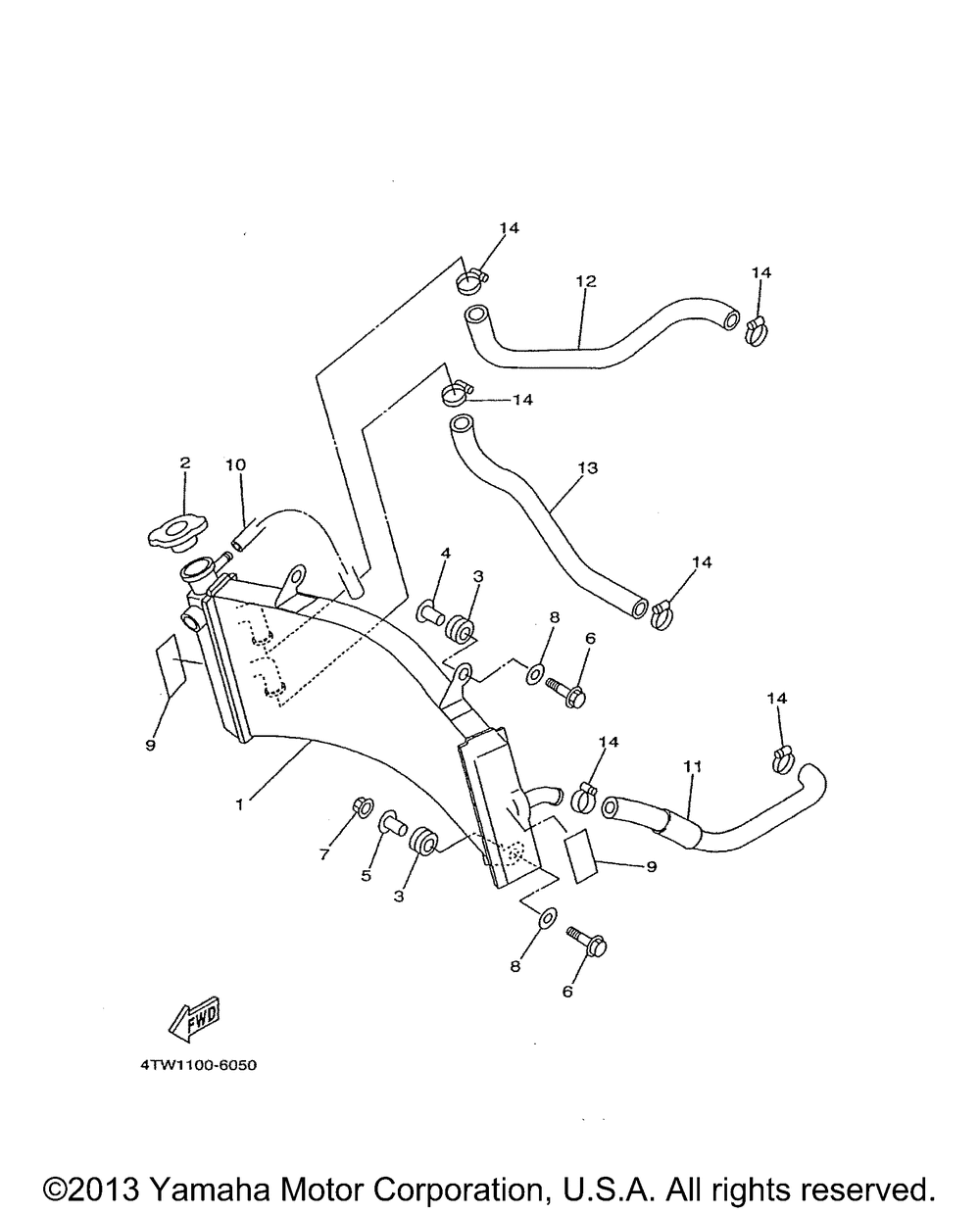 Radiator - hose