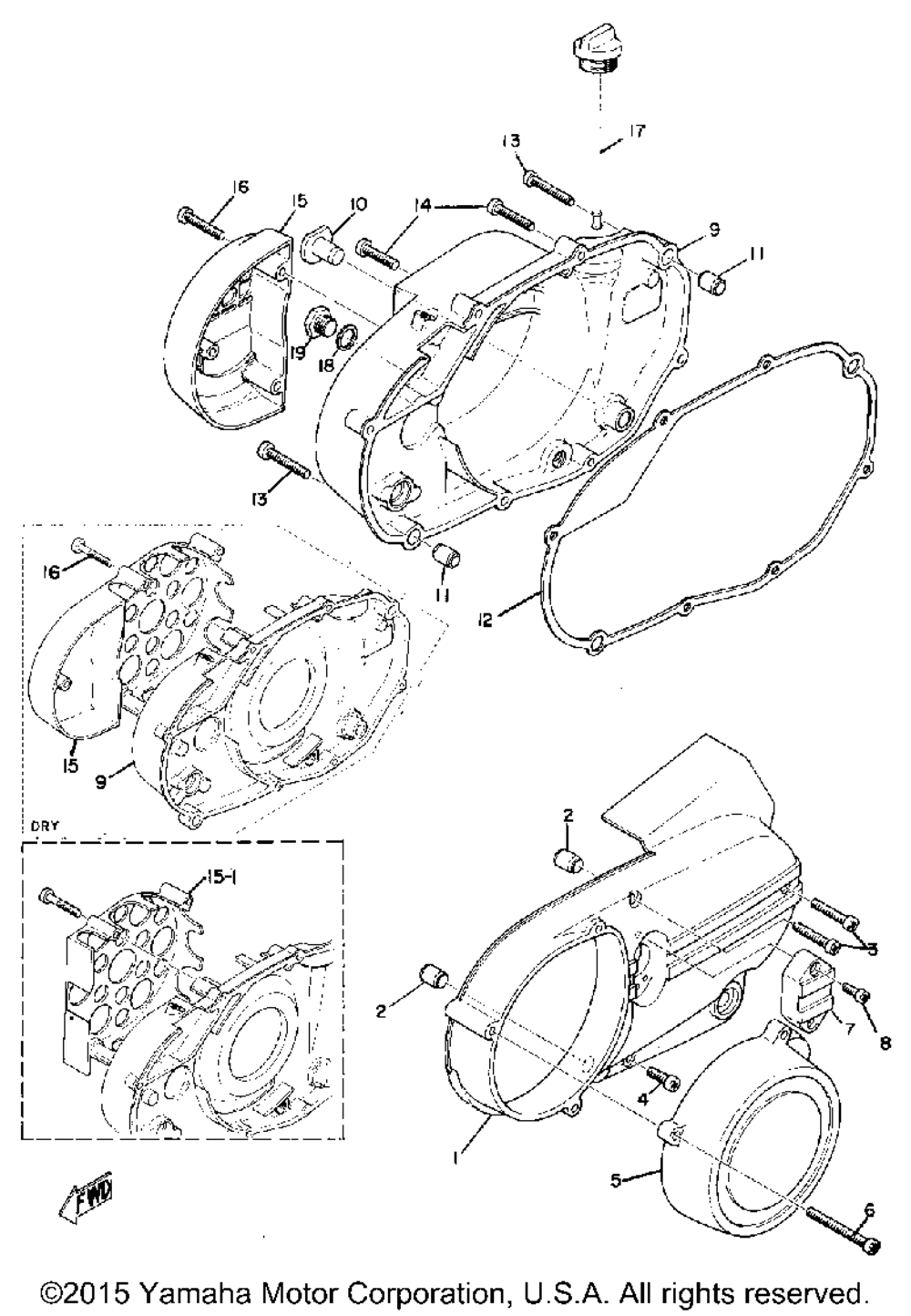 Crankcase cover