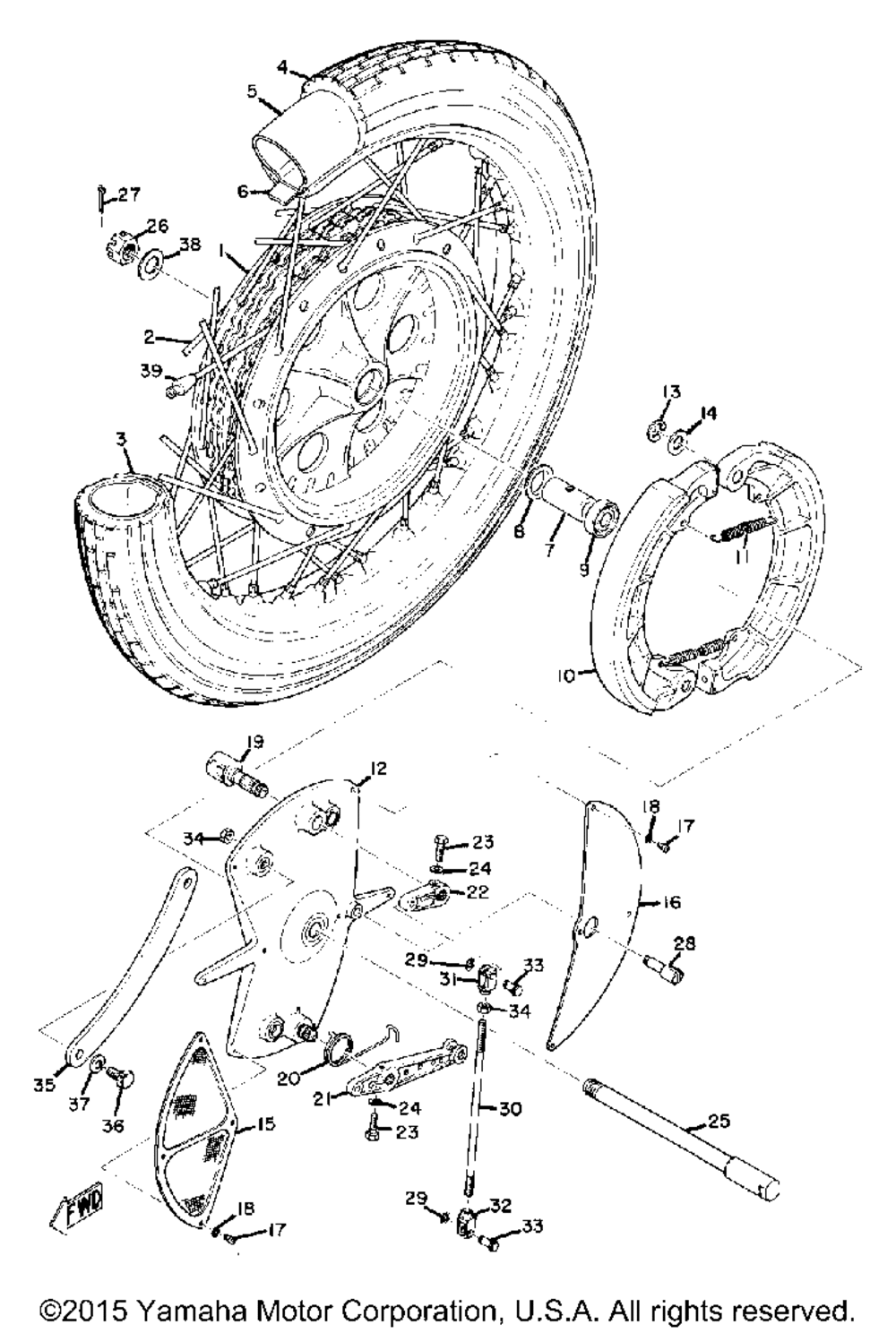 Front wheel